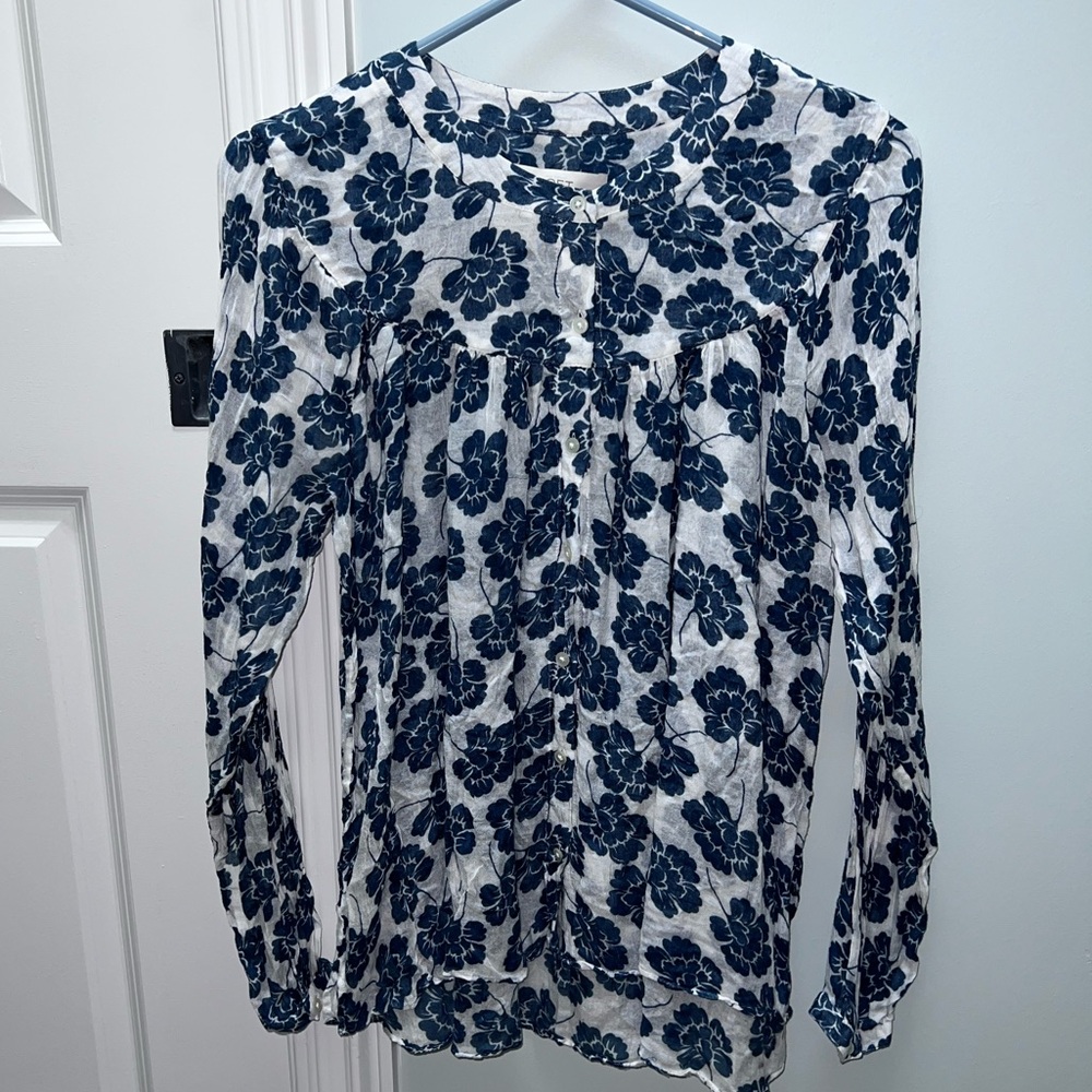 Loft floral blouse